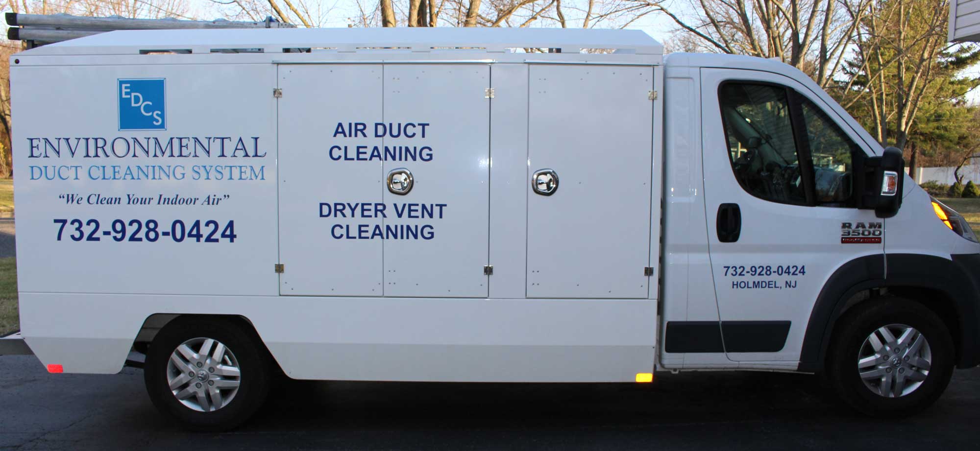 Environmental Duct Cleaning Services Truck